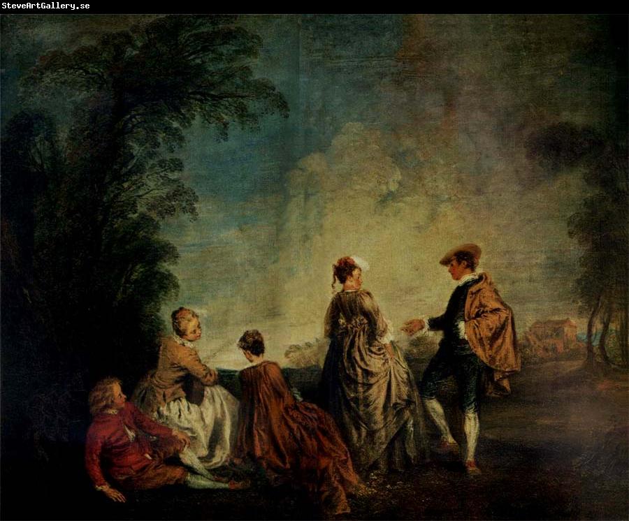 WATTEAU, Antoine An Embarrassing Proposal